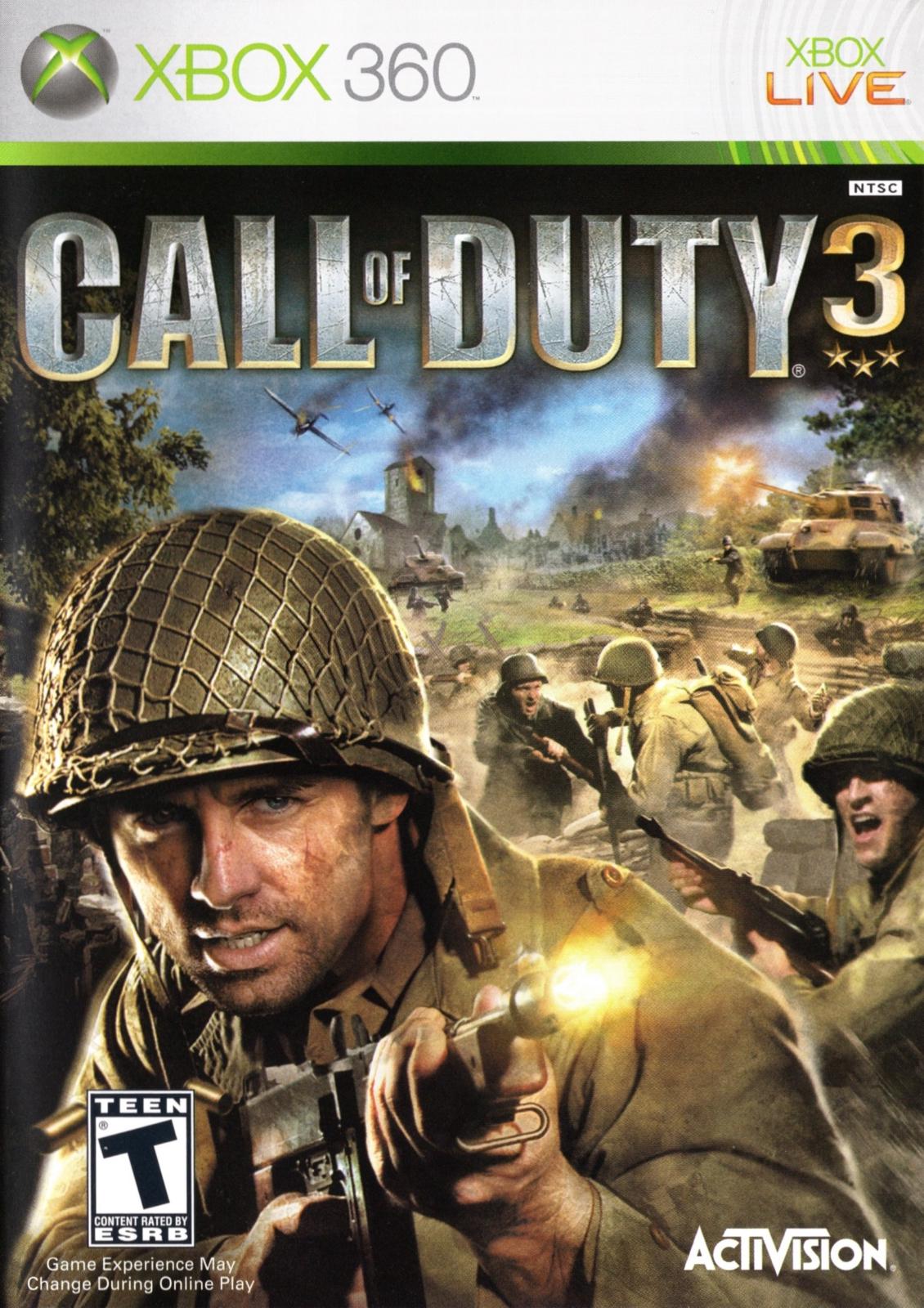Double J's Collectibles - Call of Duty 3 - Video Game - Xbox 360