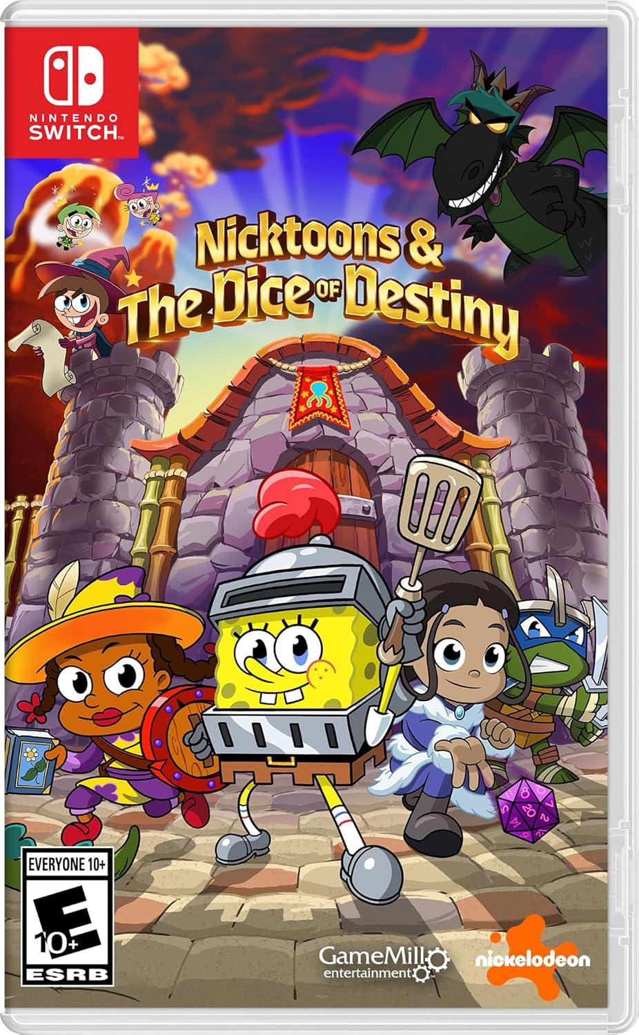 Double J's Collectibles - Nicktoons & The Dice Of Destiny - Video Game - Nintendo Switch