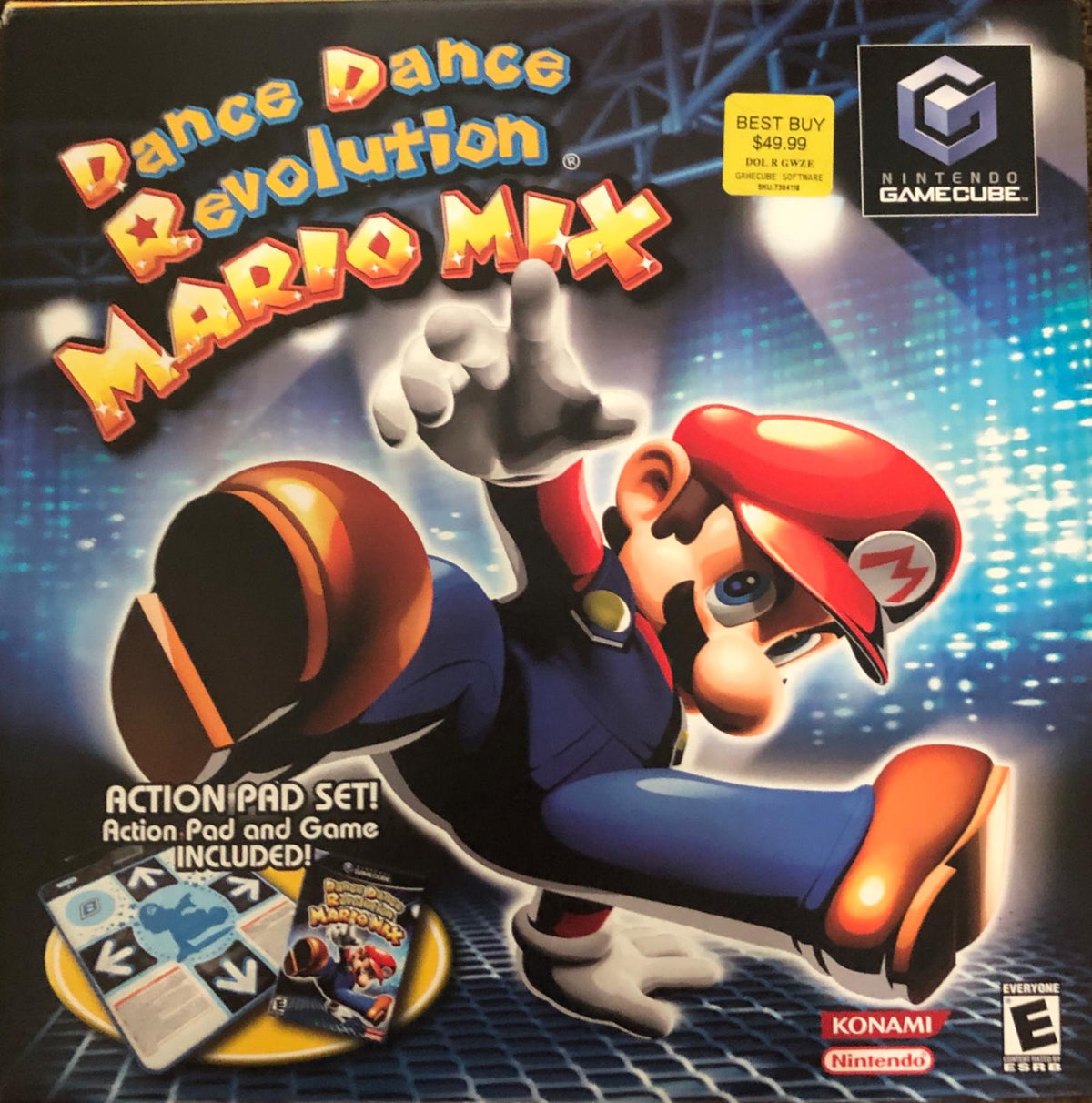 Double J's Collectibles - Dance Dance Revolution Mario Mix [Bundle] - Video Game - Gamecube