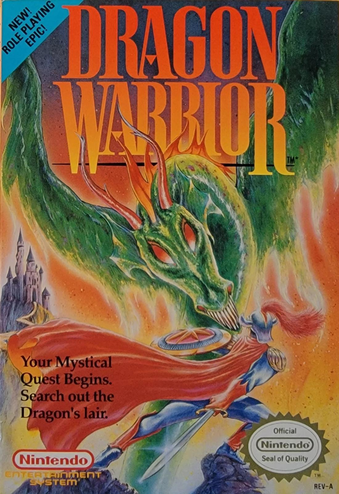 Double J's Collectibles - Dragon Warrior - Video Game - NES