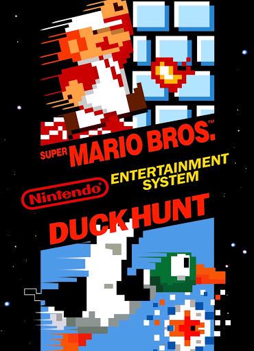 Double J's Collectibles - Super Mario Bros and Duck Hunt - Video Game - NES
