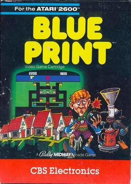 Double J's Collectibles - Blue Print - Video Game - Atari 2600