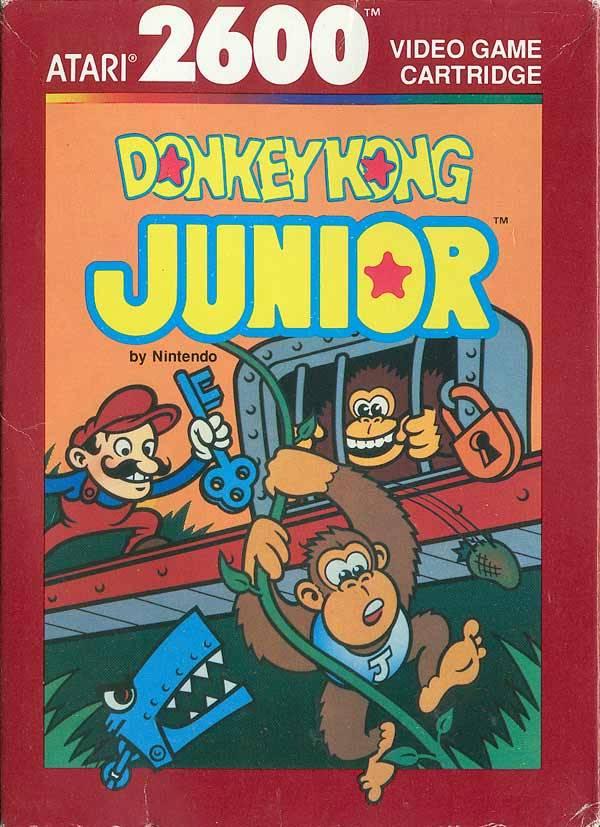 Double J's Collectibles - Donkey Kong Junior - Video Game - Atari 2600