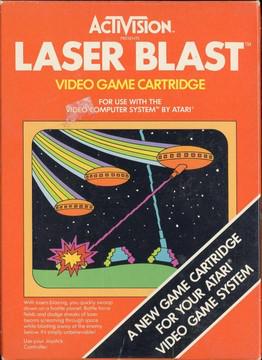 Double J's Collectibles - Laser Blast - Video Game - Atari 2600