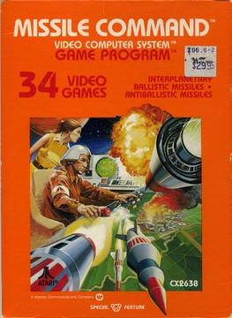 Double J's Collectibles - Missile Command - Video Game - Atari 2600