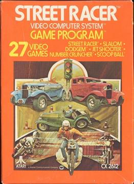 Double J's Collectibles - Street Racer - Video Game - Atari 2600