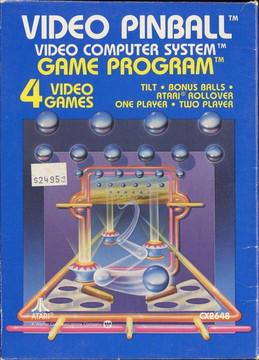 Double J's Collectibles - Video Pinball - Video Game - Atari 2600