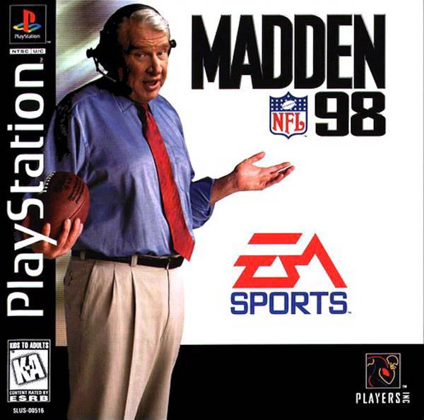 Double J's Collectibles - Madden 98 - Video Game - Playstation