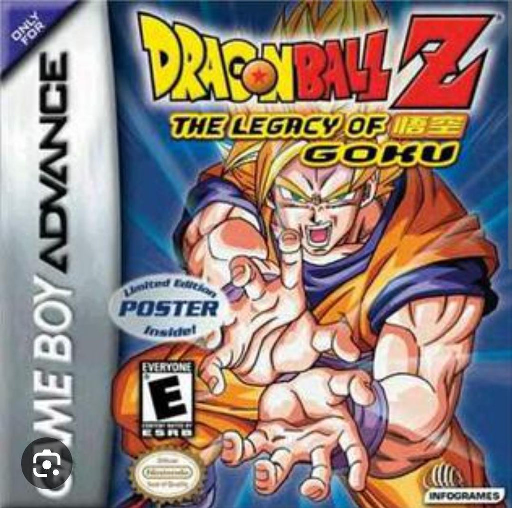 Double J's Collectibles - Dragon Ball Z Legacy of Goku - Video Game - GameBoy Advance