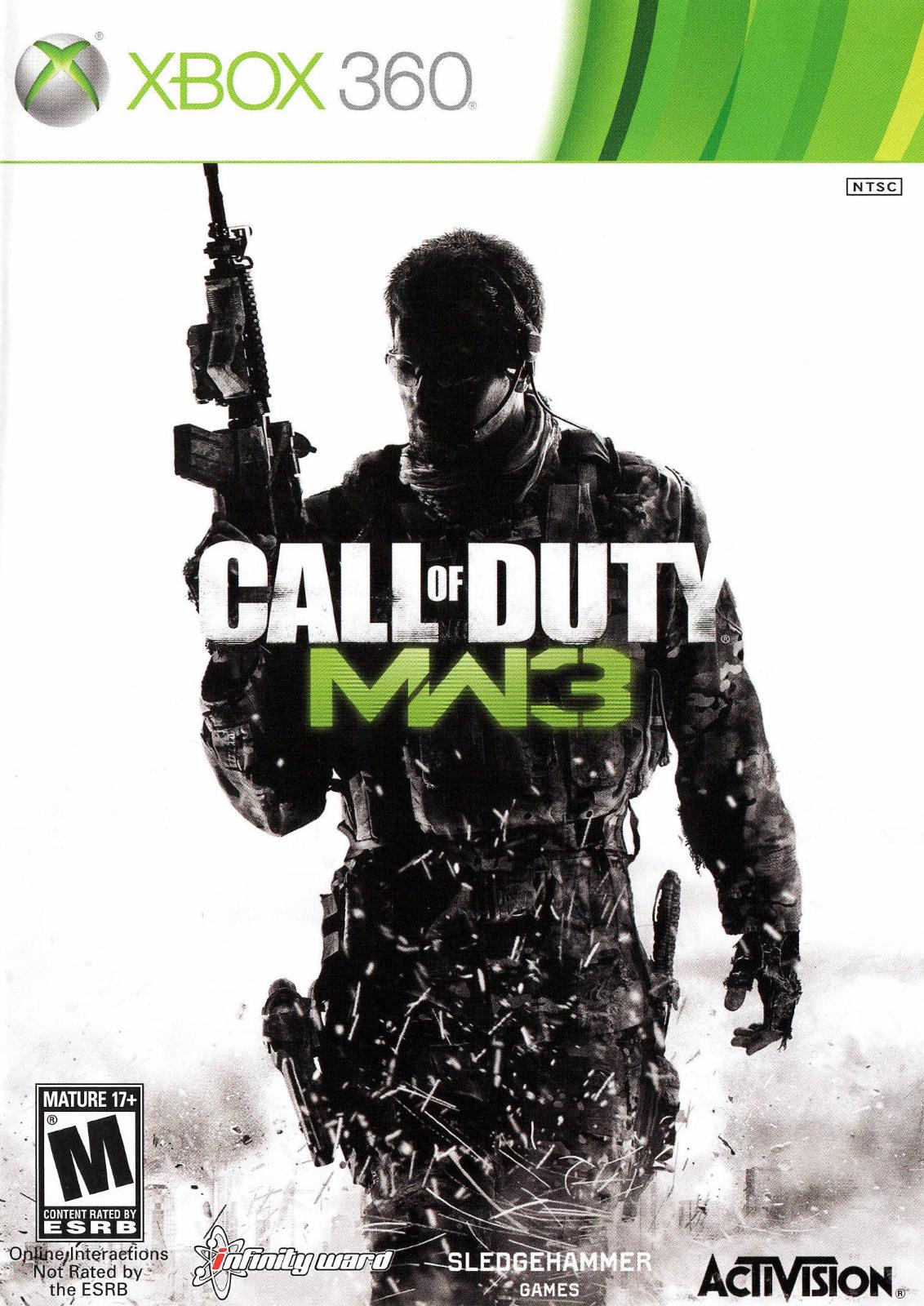 Double J's Collectibles - Call of Duty Modern Warfare 3 - Video Game - Xbox 360