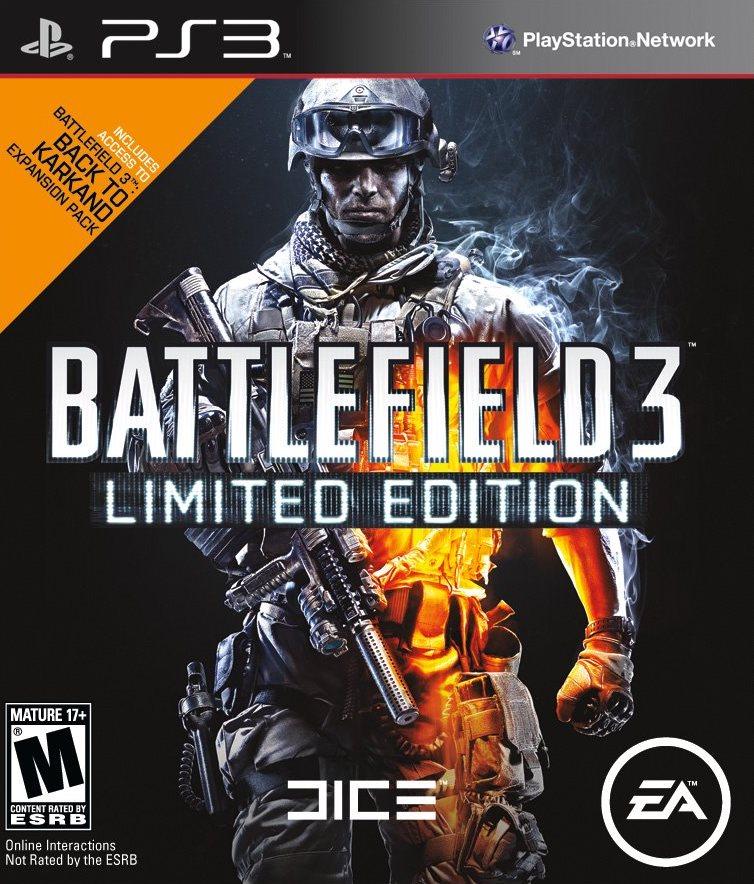 Double J's Collectibles - Battlefield 3 Limited Edition - Video Game - Playstation 3