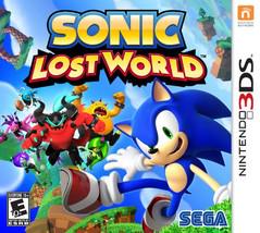 Double J's Collectibles - Sonic Lost World - Video Game - Nintendo 3DS
