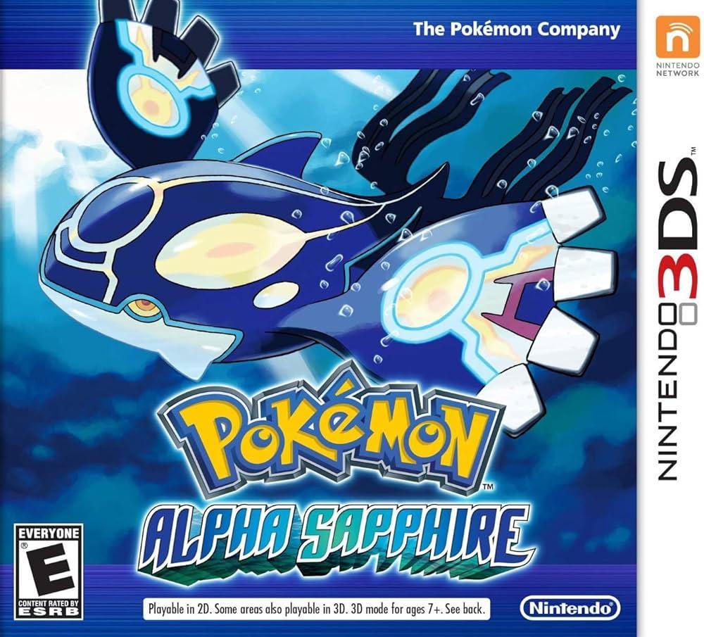 Double J's Collectibles - Pokemon Alpha Sapphire - Video Game - Nintendo 3DS