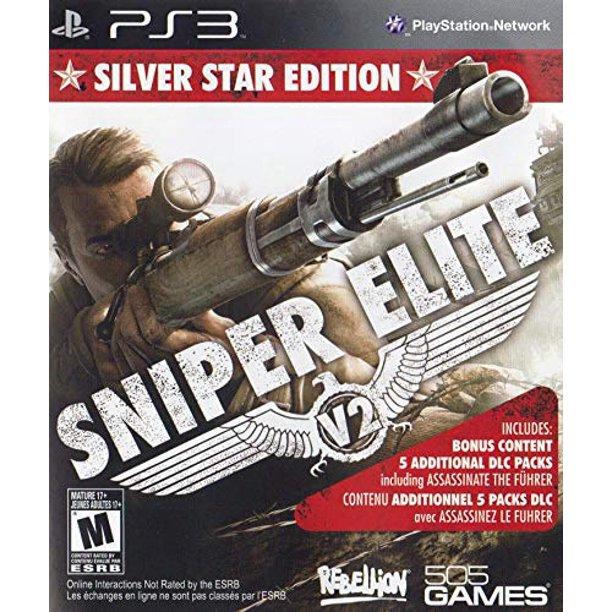 Double J's Collectibles - Sniper Elite V2 Silver Star Edition - Video Game - Playstation 3