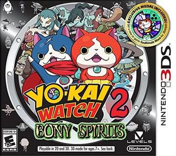 Double J's Collectibles - Yo-Kai Watch 2 Bony Spirits - Video Game - Nintendo 3DS