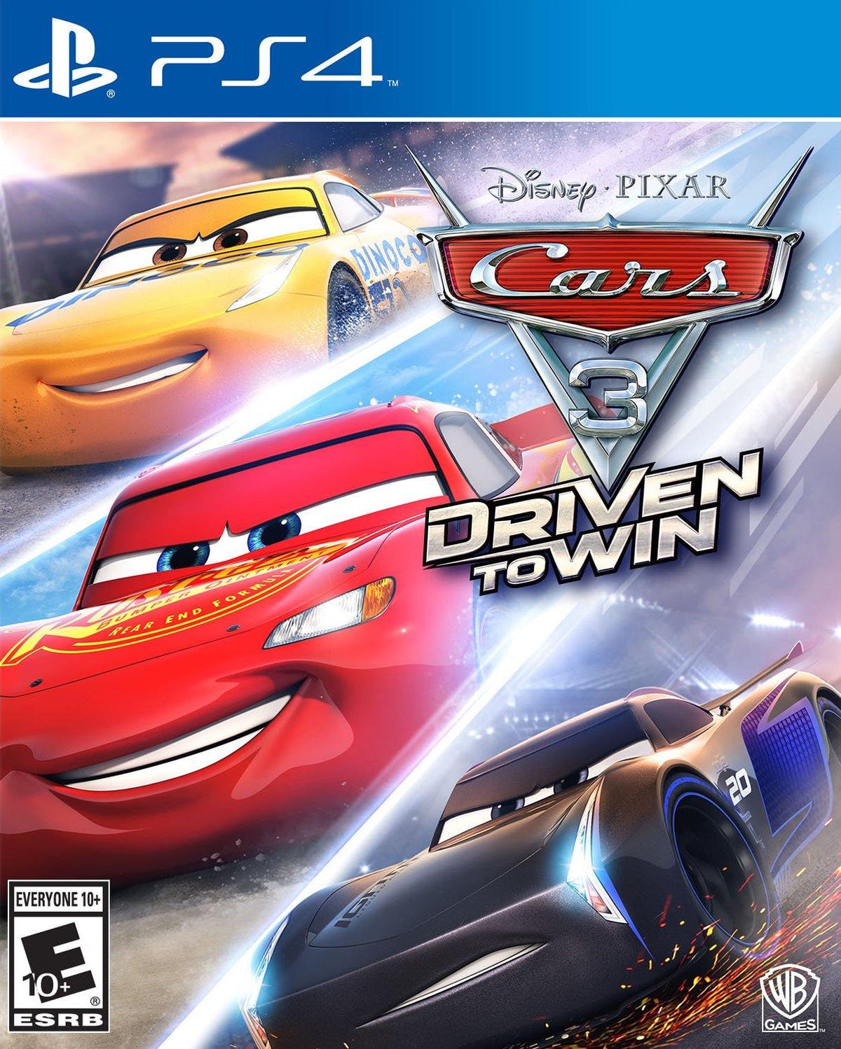 Double J's Collectibles - Cars 3 Driven to Win - Video Game - Playstation 4