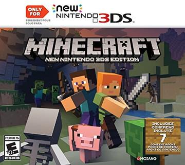Double J's Collectibles - Minecraft New Nintendo 3DS Edition - Video Game - Nintendo 3DS