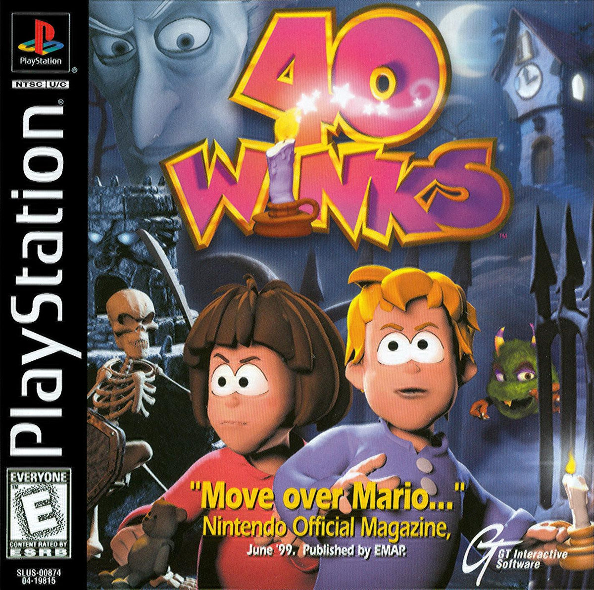 Double J's Collectibles - 40 Winks - Video Game - Playstation