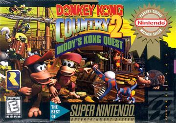 Double J's Collectibles - Donkey Kong Country 2 [Player's Choice] - Video Game - Super Nintendo
