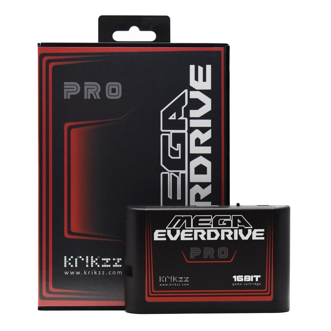 Mega EverDrive PRO [Black] - Sega Genesis