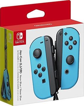 Double J's Collectibles - Joy-Con Neon Blue - Video Game - Nintendo Switch