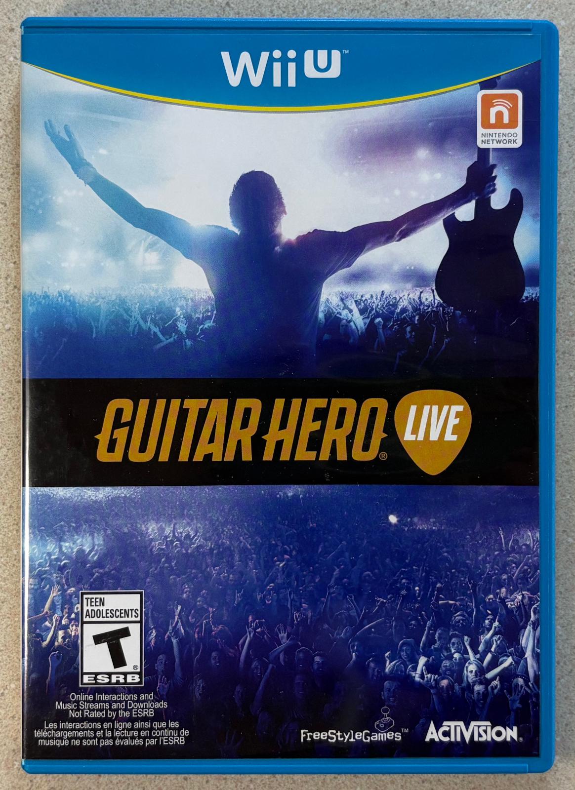 Double J's Collectibles - Guitar Hero Live - Video Game - Wii U