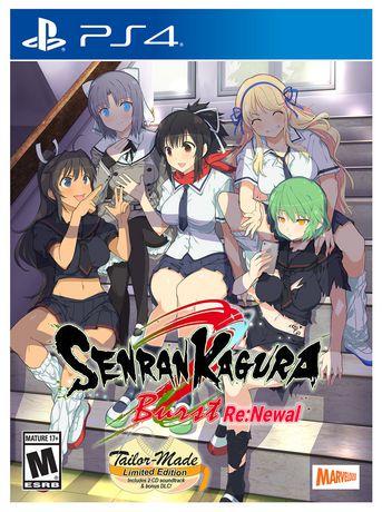 Senran Kagura Burst Re:Newal [Tailor Made Edition] - Playstation 4