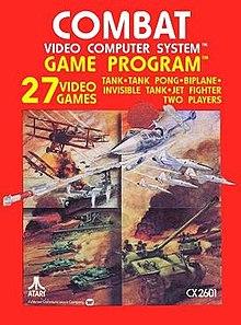 Double J's Collectibles - Combat [Text Label] - Video Game - Atari 2600