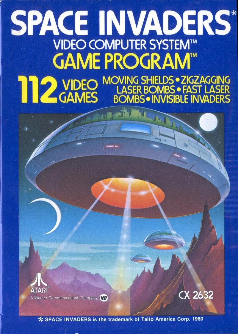 Space Invaders [Text Label] - Atari 2600