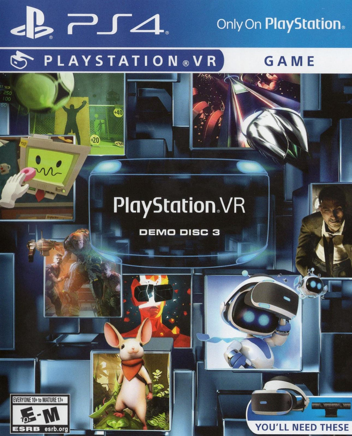 Double J's Collectibles - Playstation VR Demo Disc 3 - Video Game - Playstation 4