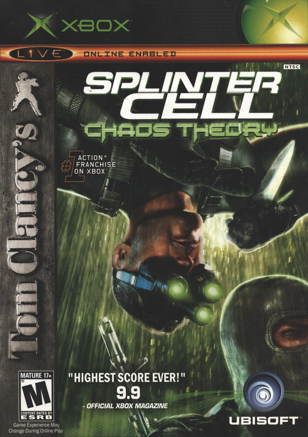 Double J's Collectibles - Splinter Cell Chaos Theory - Video Game - Xbox