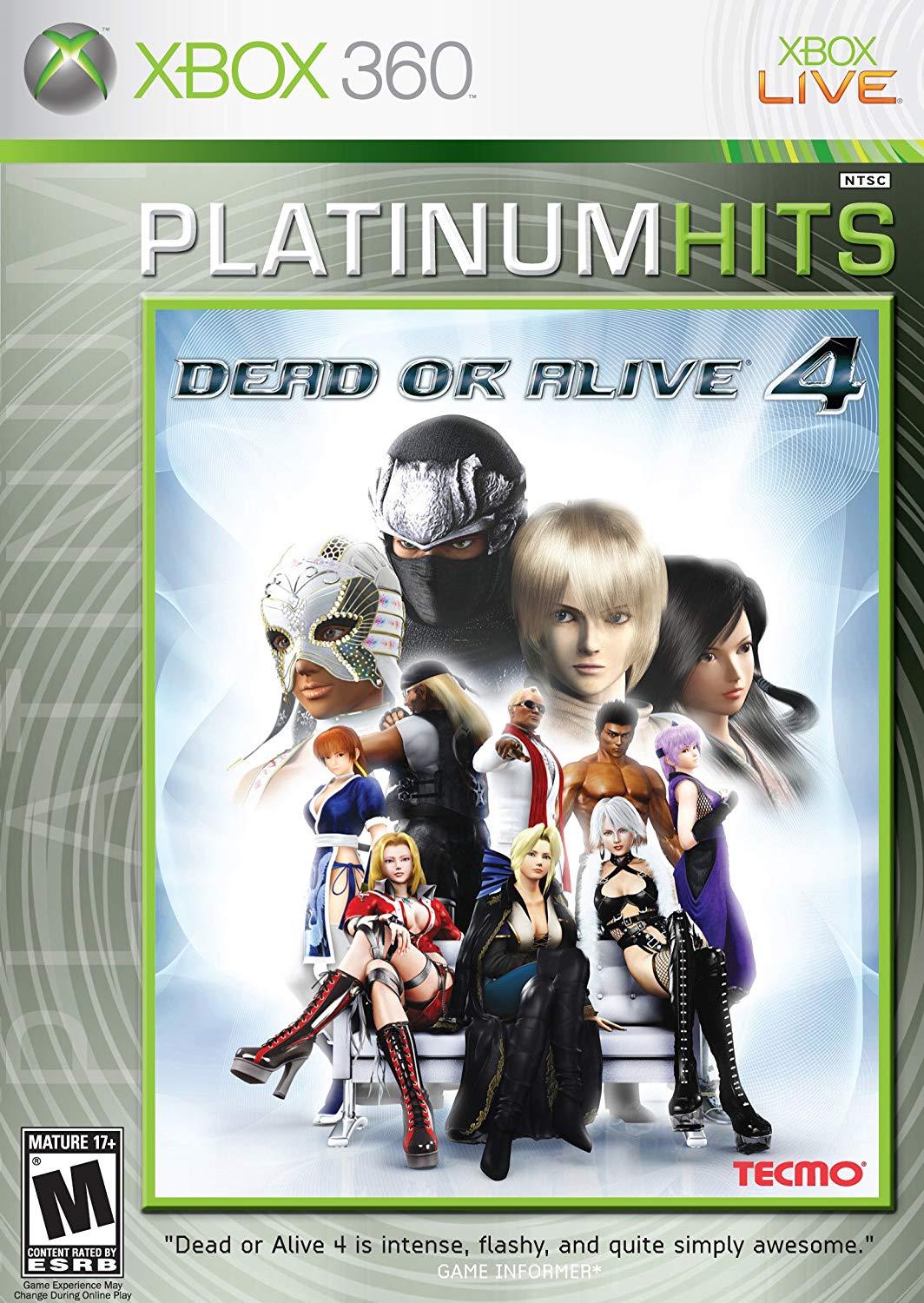 Double J's Collectibles - Dead or Alive 4 [Platinum Hits] - Video Game - Xbox 360