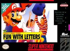 Double J's Collectibles - Mario's Early Years Fun with Letters - Video Game - Super Nintendo