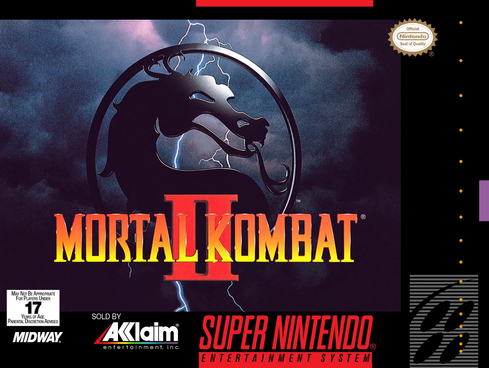 Mortal Kombat II - Super Nintendo