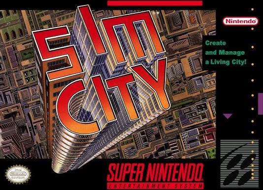 Double J's Collectibles - SimCity - Video Game - Super Nintendo
