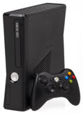 Double J's Collectibles - Xbox 360 Slim Matte Black Console - Video Game - Xbox 360