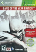 Double J's Collectibles - Batman: Arkham City [Game of the Year Platinum Hits] - Video Game - Xbox 360