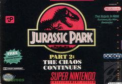 Double J's Collectibles - Jurassic Park Part 2: The Chaos Continues - Video Game - Super Nintendo