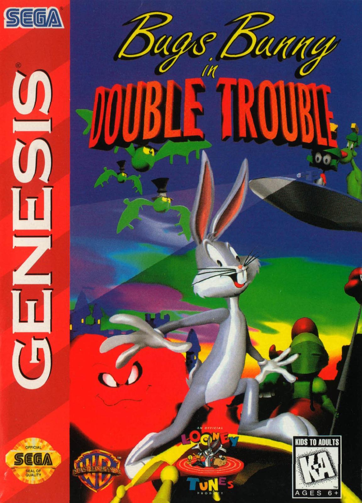 Bugs Bunny Double Trouble - Sega Genesis