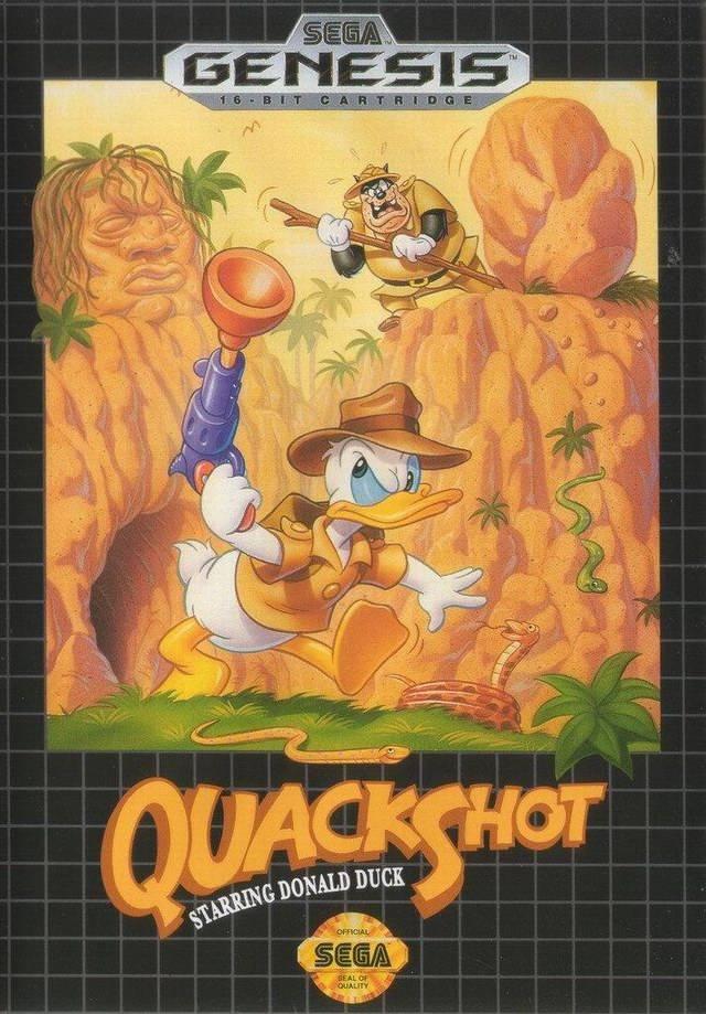 Double J's Collectibles - QuackShot Starring Donald Duck - Video Game - Sega Genesis