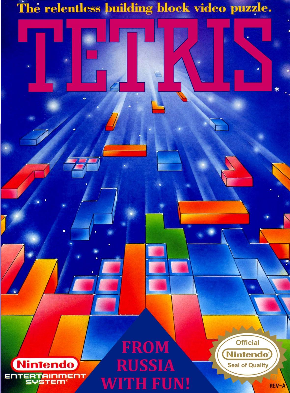 Double J's Collectibles - Tetris - Video Game - NES