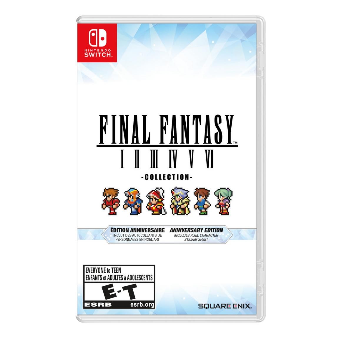 Double J's Collectibles - Final Fantasy I-VI Collection: Anniversary Edition - Video Game - Nintendo Switch