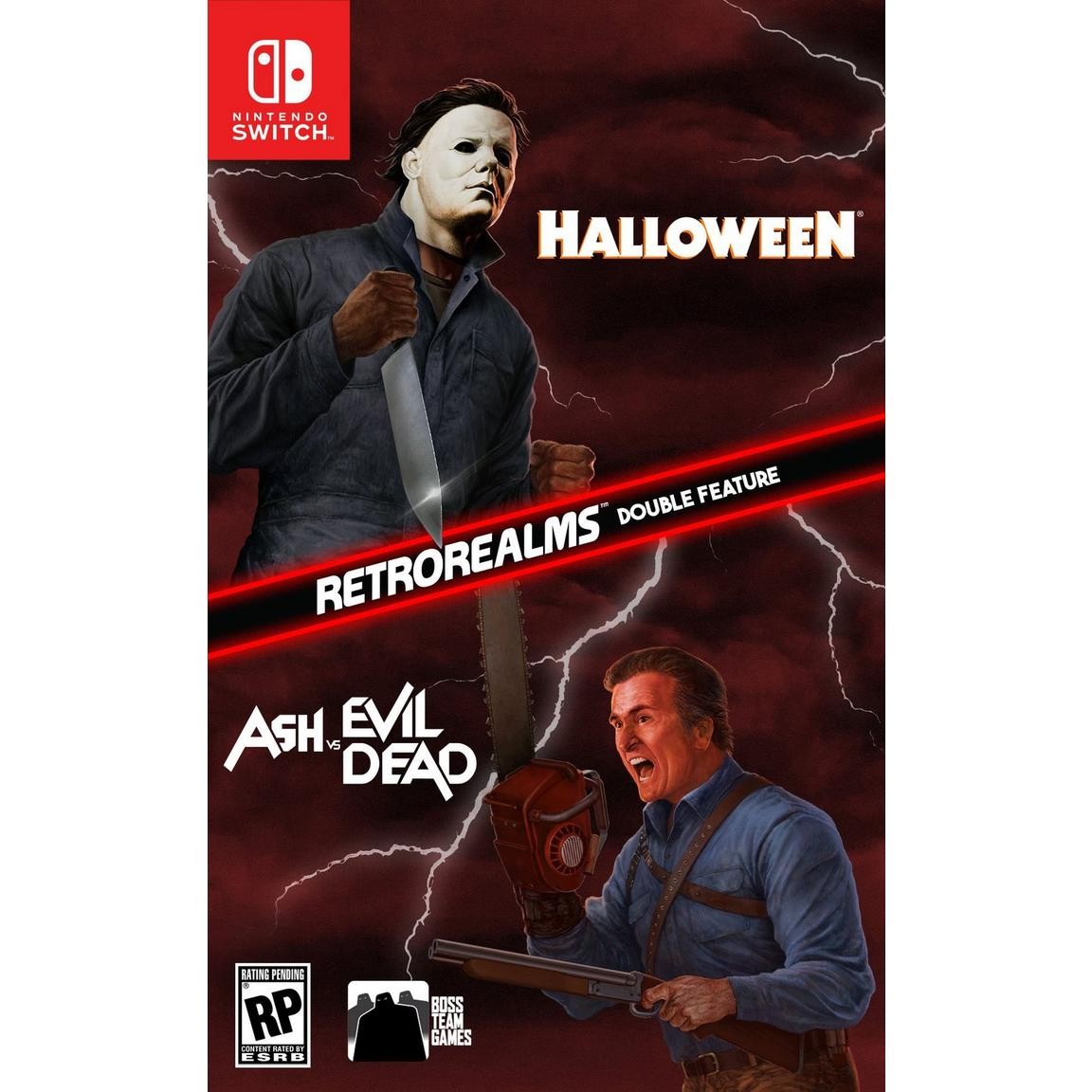 Halloween And Ash Vs Evil Dead RetroRealms Double Feature - Nintendo Switch
