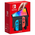 Nintendo Switch OLED with Blue and Red Joy-Con - Nintendo Switch