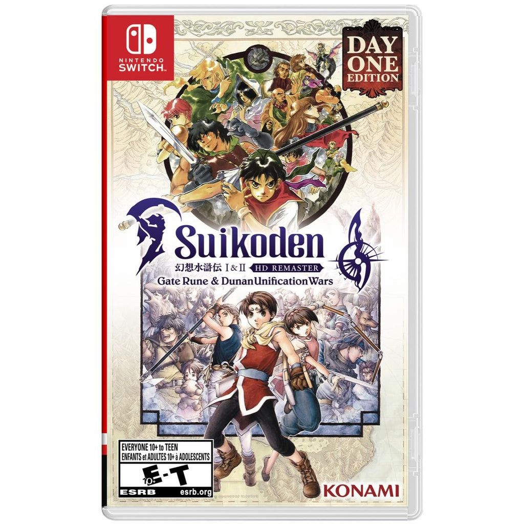 Double J's Collectibles - Suikoden I & II HD Remaster [Day One Edition] - Video Game - Nintendo Switch